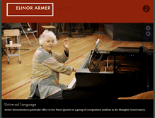 Tablet Screenshot of elinorarmer.com